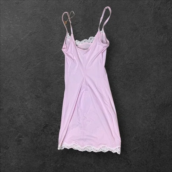 fits everybody lace slip dress SKIMS Long Slip Dress | Primrose | Pink | Fits Everybody Lace | XS | X-Small main image 1